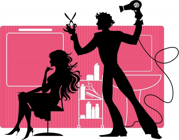 Шаблоны для рекламы парикмахерской