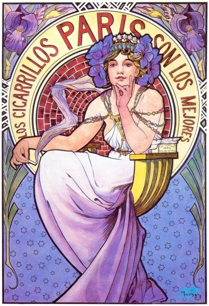 Альфонс Муха абсент