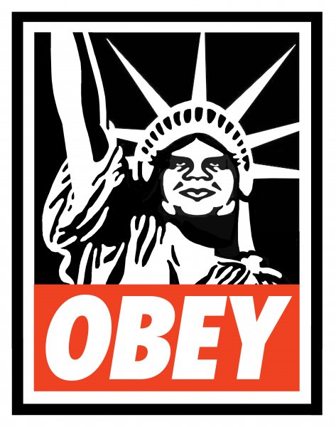 Стикер Obey