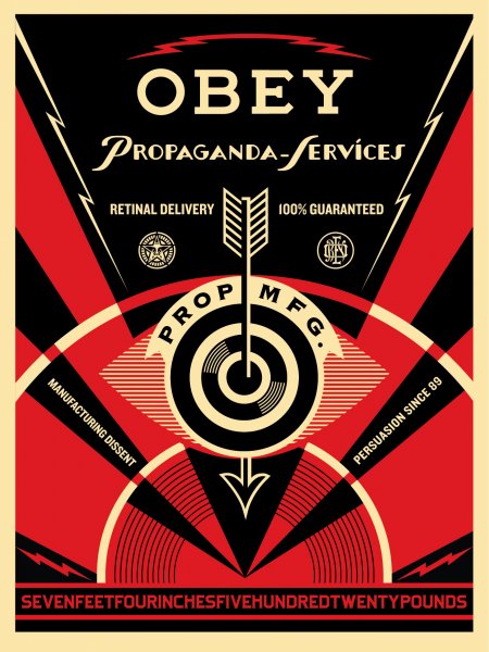 Obey пропаганда