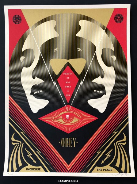 Шепард Фейри гигант