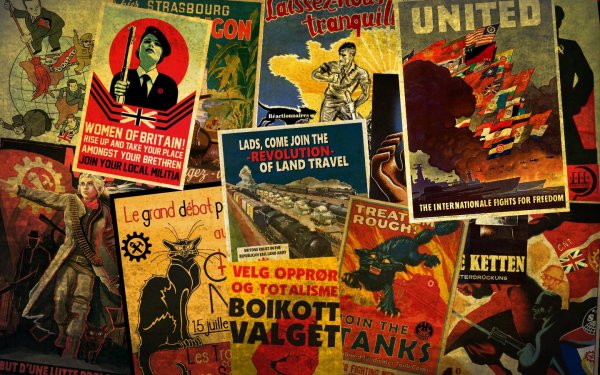 Kaiserreich синдикализм плакаты