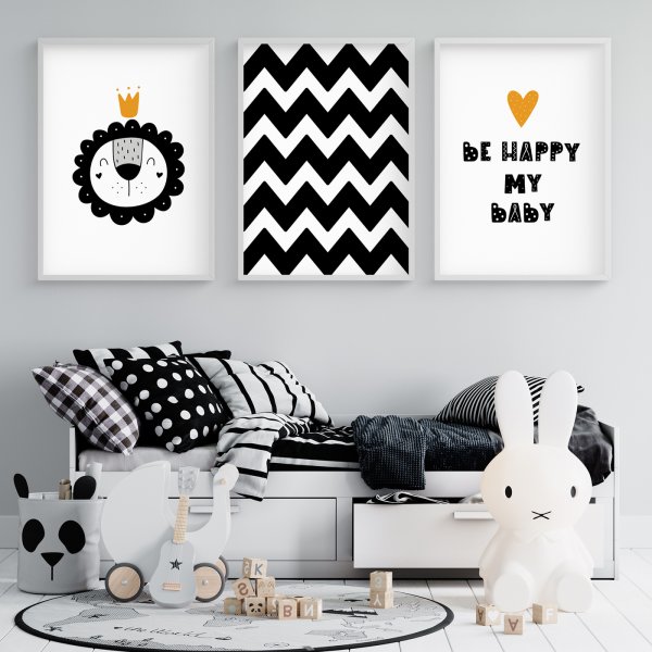 Стильные постеры для интерьера