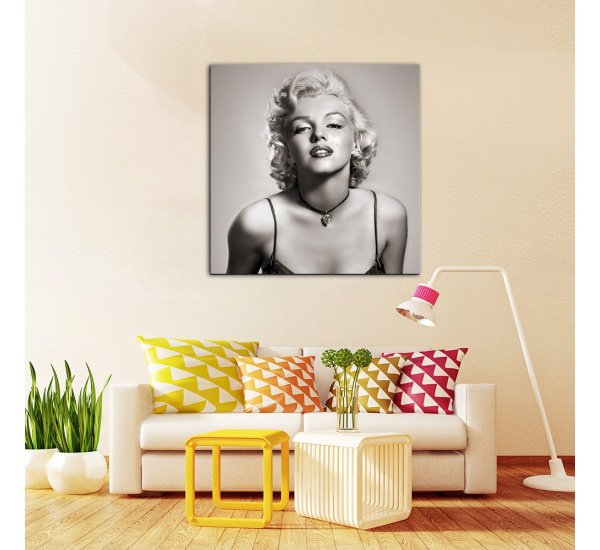 Фотообои Мэрилин Монро в интерьере