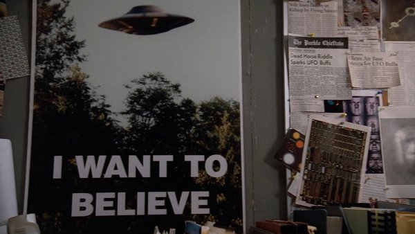 Постер i want to believe
