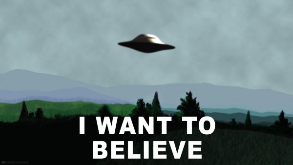 Секретные материалы Постер i want to believe