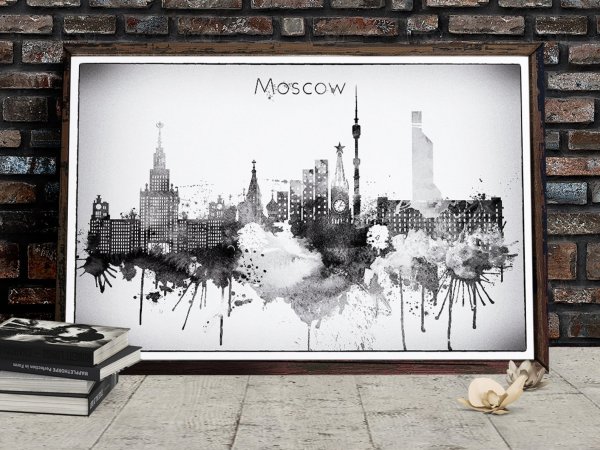 Советская Москва Постер