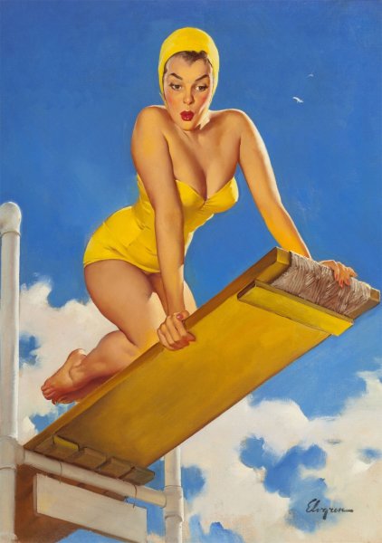 Джил Элвгрен Gil Elvgren американский художник