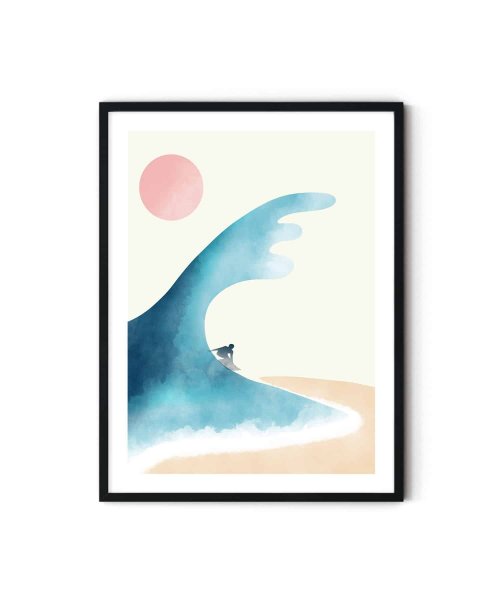 Белое море плакат