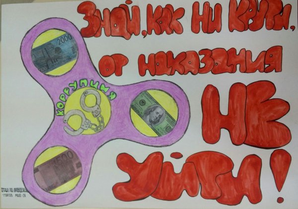 Дети против коррупции рисунки