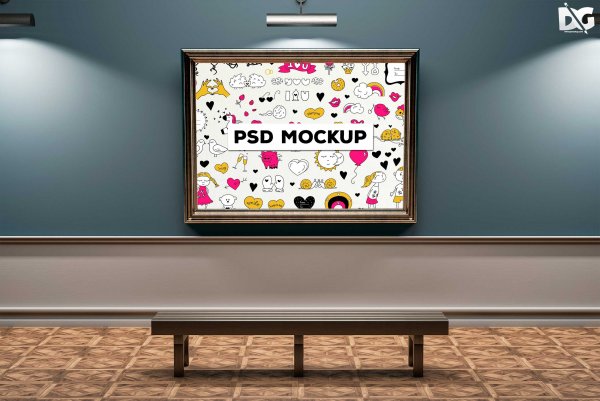 Mock up плакат