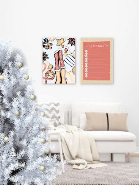 Новогодние постеры