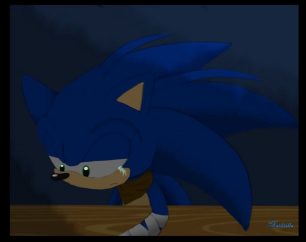 Crying Sonic Boom
