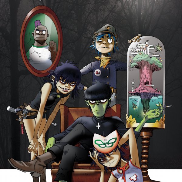 Gorillaz Постер
