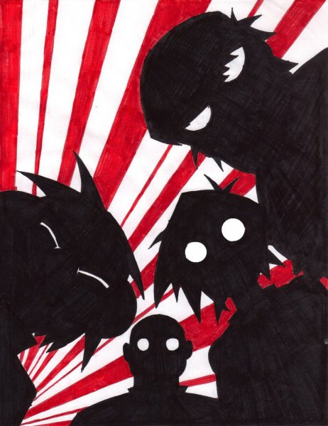 Гориллаз 2д с дочкой