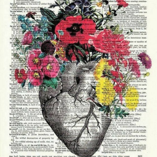 Плакат сердце