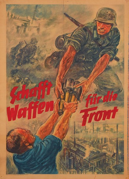 Пропагандистские плакаты третьего рейха