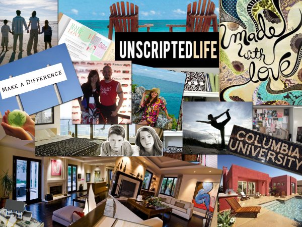 Визуализация желаний коллаж