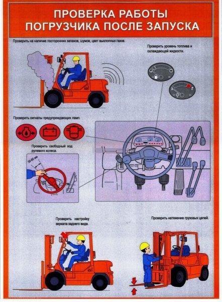 Автопогрузчик в плакатах
