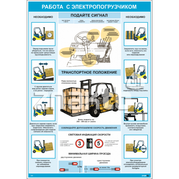 Охрана труда погрузчик