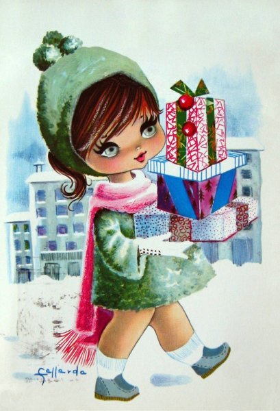 Милые открыточки от Gallarda