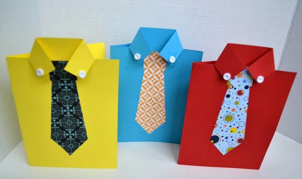 Открытка рубашка