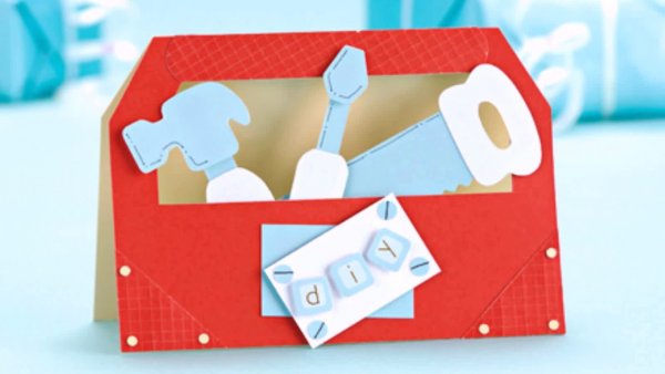 Открытка для дедушки своими руками