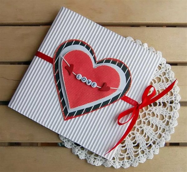 Открытки валентинки своими руками