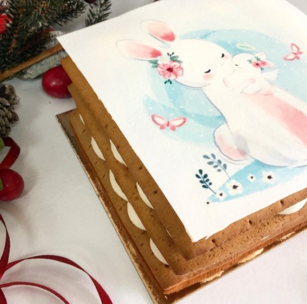 Мини открытки с тортиками