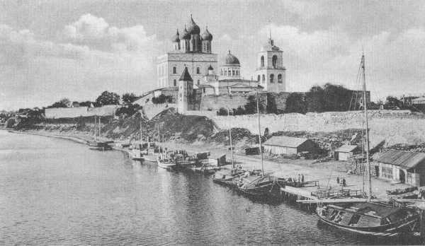 Троицкий собор Псков в древности