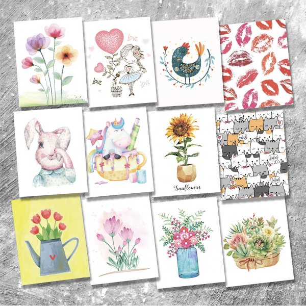 Открытки ассорти