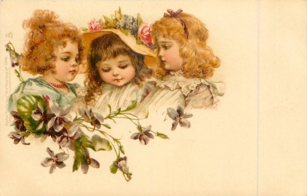 Винтажные открытки Frances Brundage