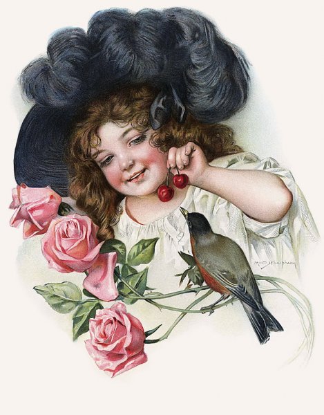 Винтажные открытки мод Хамфри