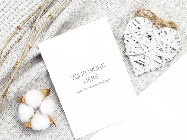 Мокапы открыток