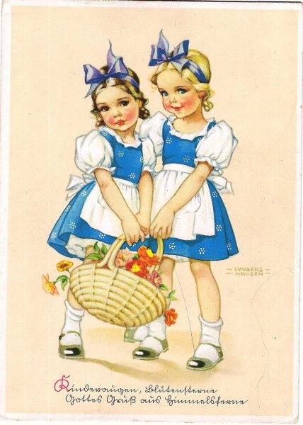 Старинные немецкие открытки