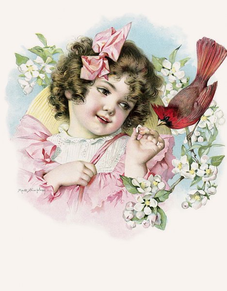 Художница Maud Humphrey Bogart