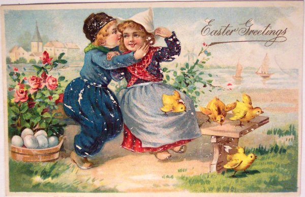 Пасхальные открытки