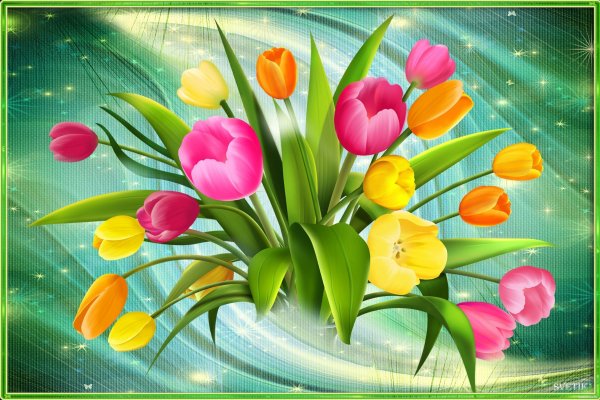 Картина на 8 марта