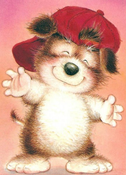 Смешные детские открытки