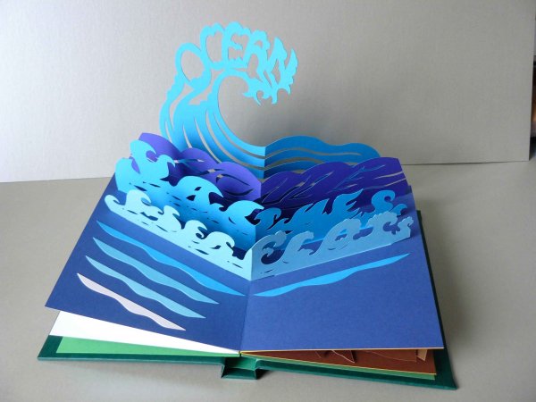 Открытки в технике киригами