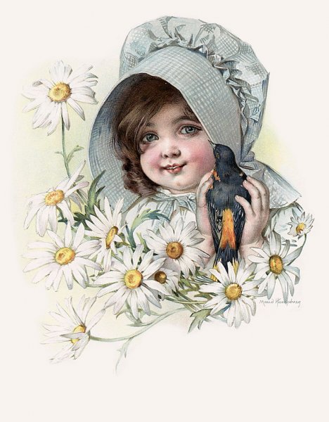 Открытки художницы Maud Humphrey