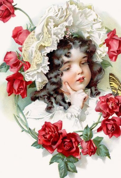 Открытки художницы Maud Humphrey Bogart