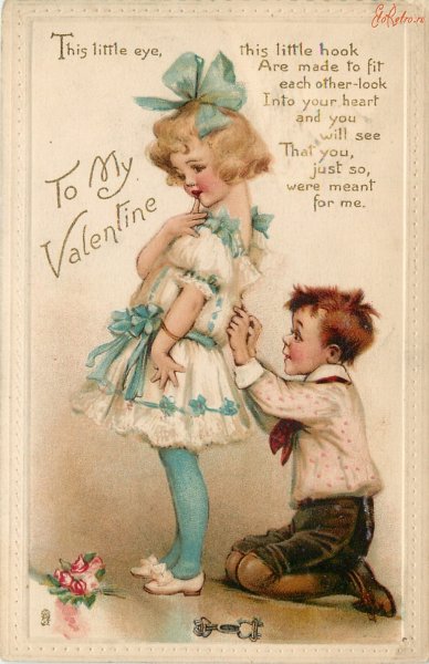 Винтажная открытка