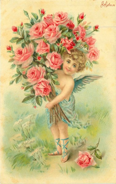 Ретро открытки с днем рождения