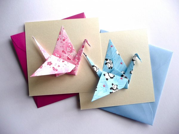 Оригами для день рождения ребенка