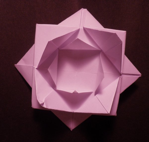 Открытка оригами