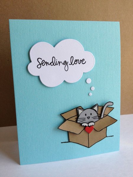 Украсить открытку