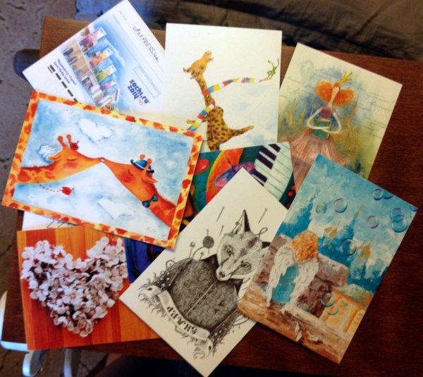 Postcrossing открытки