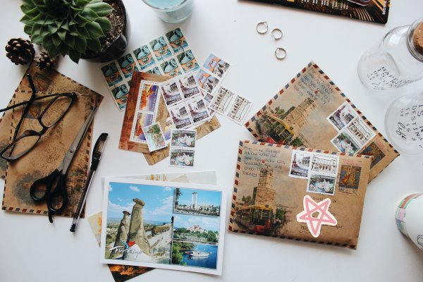 Идеи оформления открыток для посткроссинга