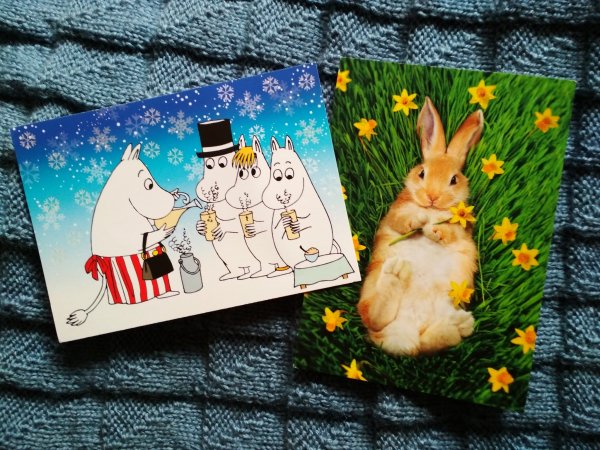 Интересные открытки для посткроссинга